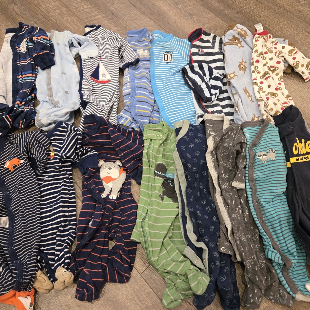 Carter's Colorful Kids Footies Collection